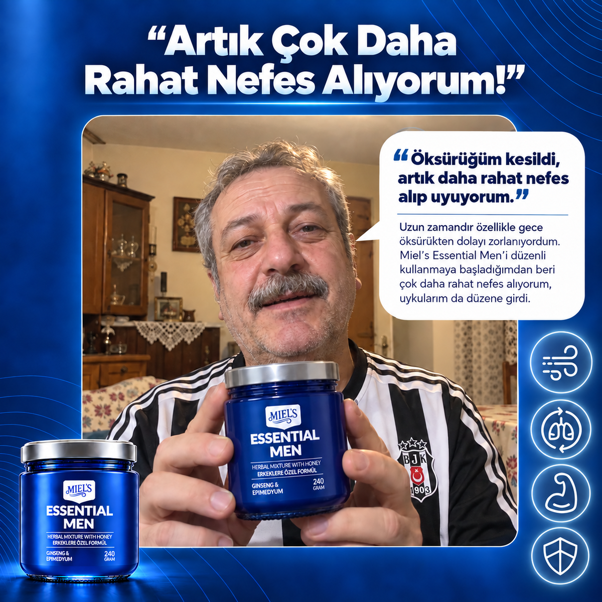 ESSENTIAL MEN ÖKSÜRÜK